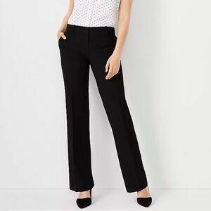Ann Taylor The Tall Black Trouser Pant In Seasonless Stretch - Size 18T - NWT